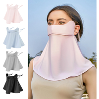 AliExpress WRELS Face Cover Ice Silk Sunscreen Mask Summer Anti-UV Breathable Cycling Scarf Sun Protection Hiking Neck Outdoor Activities