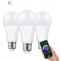 Tuya Bluetooth Smart LED Bulb WiFi Light Bulbs Dimmable Spotlight Bulb 15W E27 RGB+CW+WW LED Color Change Lamp For Home Decor