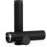 AliExpress riderace RIDERACE Bicycle Handle Bar Grips MTB Mountain Bike Soft Single-sided Locking Handlebar Cover Plug Rubber Non-slip Cycling Grip