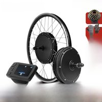 AliExpress LITTLE TT 52V 2000W Electric Bike Conversion Kit 20/26/27.5/29 inch Ebike Brushless Gearless Rear Hub Motor Wheel For Ebike Conversion Kit