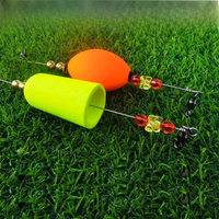 YOTO Popping Corks 4PCS for Saltwater Freshwater Fishing Popper Floats Bobber Redfish Speckled Trout Sheepshead Flounder