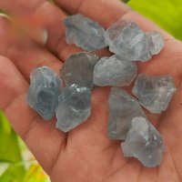 AliExpress TAIHESJ 1kg/bag Natural Aquamarine Lapis Lazuli Raw Stone Chips Gravel Crystals Quartz Mineral Specimen Healing Gemstone Home Room Decor