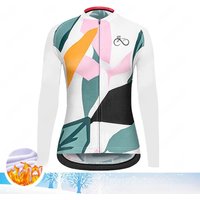 AliExpress NONE 2023 Winter Warm Fleece Cycling Jerseys Women Fashion Bike Clothes Mountain Outdoor Triathlon Wear Bicycle Shirts Ropa Ciclismo