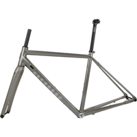 AliExpress Seaboard Road Bicycle Frame GR02 Gravel Off-Road Disc Brake Aluminum Alloy Frame, 700C Cylinder Shaft With Carbon Fork