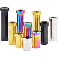 AliExpress NONE Xingxi Titanium Ti GR5 13mm 15mm 17mm 23mm 25mm 31.5mm 33mm 35mm Recessed Bicycle Brake Bolts Clamp Nut for MTB/Road Bike