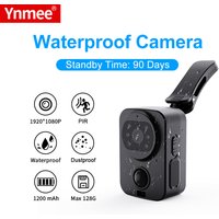 PD01 Waterproof Mini Camera Motorcycle and Bike Recorder Sport DV NO-APP Pocket PIR Small Police Security Wearable Body Worn Cam