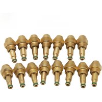 CSBAO High Quality Waste Oil Burner Nozzle Brass 0.3mm-4.0mm Siphon Full Cone Spray Nozzle Industry Boiler Combustion Injector