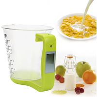 Digital Beaker Electronic Tool with LCD Display Temperature Measurement Cups Hostweigh Measuring Cup Kitchen Scales