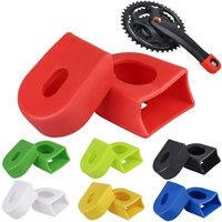 AliExpress NONE Bicycle Silicone Crank Cover Protector Silicone Sleeve Pedal Crankset Protective Case Mountain Road Bike Cycling MTB Accessories