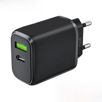 GaN Total 65W Quick Chargr 3.0 Fast Charging Mobile Phone Power Adapter For iPhone 15 Samsung Xiaomi Wall Charger EU/US Plug