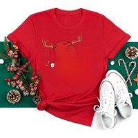 New 26 A~Z Christmas Alphabet T Shirt Women Casual Fashion T-shirt Short Sleeve Christmas Party Aesthetics Red Tshirts Tops