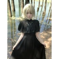 Gothic 2025 Summer Slim Lace Dress Women High Street Vintage Bow Thin Black Dresses Female Fashion Design New Solid Outfits
