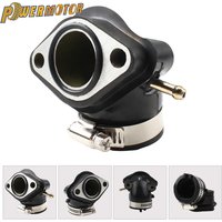 Motorcycle Carburetor Adapter Air Intake System Rubber Universal Manifold Pipe Inlet for Honda GY6 125cc 150cc Engine Motocross