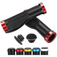 AliExpress Bicycle Handles Ergonomic Handlebar Handles 1 Pair of Bicycle Non-Slip Rubber Cycling Handle Mountain Bike Shockproof Bar Parts