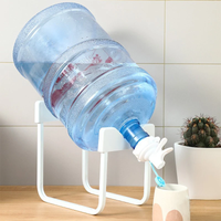 Drinking Fountain Gallon Water Bottle Jug Dispenser Stand Holder Nozzle Tap Bottled Water Stand Camping Storage Holders & Racks