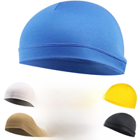AliExpress NONE Mens Womens Quick Dry Sweat Wicking Beanie Cap Stretchable Cycling Skull Skull Cap Bandana Helmet Liner Hat For Outdoor Sport