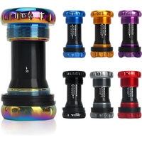 AliExpress riderace Bicycle Bottom Bracket Sealed Bearing 24 22 MM BB SET BB68/73 MTB Mountain Bike Thread Kit For SRAM GXP Prowheel Crankset Part