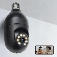 Tuya 5MP 5G E27 Smart Bulb Security Camera Wireless Full Color Night Vision Human Tracking Surveillance Lamp