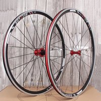 AliExpress NONE BUCKLOS Road Bike Wheelset/wheel Set Aluminum Alloy 700C Wheel Bicycle Front Rear QR Wheelset For 7-11S Cassette Bike Part