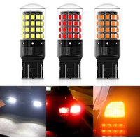 2PCS 1156 BA15S P21W 1157 P21/5W BAY15D T20 7440 7443 W21/5W 2835 54SMD Canbus LED Bulbs For Turn Signal Light Reverse Tail Lamp