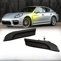 2Pcs For Porsche Panamera 970 G1 2009-2016 Dynamic LED Side Marker Light Car Turn Signal Blinker Indicator Lamps OEM#97063103302