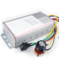 DC 12V 24V 36V 48V 70A 4000W DC Motor PWM Speed Control Brush Controller For Positive And Negative DC Motor Controller
