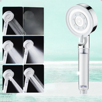 Pressurized Filter Shower Head High Pressure 5 Modes Water Saving Nozzle Powerful Spa Handheld Showers Bathroom accessorie