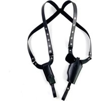 Tactical Shoulder Holster Underarm Concealed Gun Holsters with Single Magazine Pouch Handgun Carry Pouch For Hunting Shooting