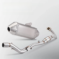AliExpress M4 for honda crf300 crf300l Rally Crf250L crf250 Rally 12-21 Full system exhaust pipe high performance off-road bike muffler