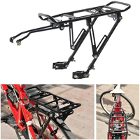 AliExpress NONE Mountain Bike Bicycle Rear Luggage Cargo Rack 25kg Alloy Tailstock Holder Back Seat Shelf Bicycle Carrier Rack for Road Bike MTB