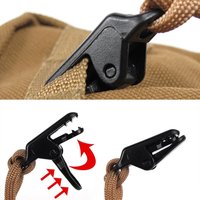 20pcs Awning Tarp Clips Set Buckle Tent Clamp Heavy Duty Black Camping Tool