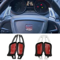 Paddle Shifter For Seat Ibiza 6J SC Cupra FR Bocanegra 2010 2011 2012 Car Steering Wheel Paddles Extend DSG Stickers Car Styling