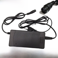 AliExpress NQYW 42V 4A electric bike lithium battery charger for 36v electric scooter 3-Prong Inline Connector 3P GX16 Plug