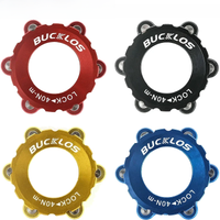 AliExpress BUCKLOS Bicycle Center Lock To 6 Bolt Rotor Lock Ring Adapter for Shimano Road Bike Disc Brake Rotor Lock Cover Ring Converter