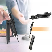 Multi-Function Scribing Tool Construction Pencil DIY Scribe Woodworking Compass Contour Gauge Scriber Line Maker Measuring Tool