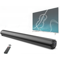 20W Bluetooth Sound Bar Subwoofer Wireless Home Surround Sound Music Player for PC Theater TV - BS10 2.1 Channel Speaker System