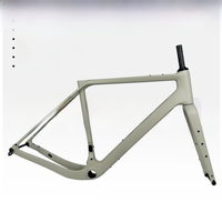 AliExpress FARAOLL 2024 G30U Carbon Gravel Bike Frame UDH Derailleur Hanger Treaded T47 Full Hidden Cable Gravel Frameset Carbon Road Frame Bicycle