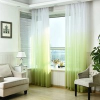 Modern Gradient Polyester Curtains for Living Room Bedroom Kitchen Decor decoration cuisine maison