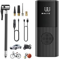 AliExpress YASOKRO Tire Inflator Pump 8000mAh Portable Car Air Compressor 30L/min Super Fast Inflate 12V DC Air Pump for Moto Bike Car Tyre Balls