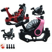 AliExpress Goodtaste ZOOM DB680 Bicycle Disc Brake Mountain Bike Mechanical Caliper Double Piston Electric Bilateral Drive NFOX B001 Heat Sink 160