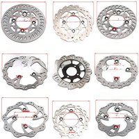 AliExpress NONE 180mm 190mm 220mm 230mm Front Rear disc brake disc plate Fit For KAYO BSE 125cc 140cc 160cc pit dirt bike Motorcycle Accessories