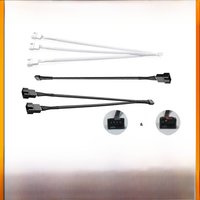 TEUCER PWM Fan Expansion Cable Computer Motherboard Interface Distributor 1To 1/2/3/4 Splitter Is Suitable For 3Pin And 4Pin