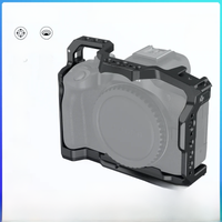 SmallRig Camera Cage for Canon EOS R50 Arca Swiss Quick-Release Plate For DJI RS2/RSC2/RS 3 Pro Gimbal & Tripod W Cold Shoe 4214