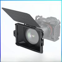 SmallRig Mini Matte Box Lite for Mirrorless DSLR Cameras Compatible with 52mm/55mm/58mm/62mm/67mm/72mm/77mm/82mm/86mm Lens 3575