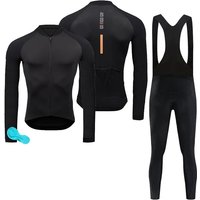 AliExpress go rigo go New Autumn Long Sleeve Bib Pants Cycling Jersey Set Ropa Ciclismo Bicycle Clothing Bike Jersey Uniform Men Clothes