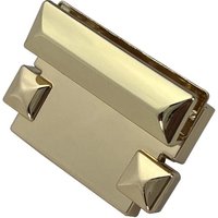 Handbag Clasp Closure Pushed Snap Lock for Bags Hardware Accessories Bag Lock Zinc Alloy Buckle Light Gold Push Locks
