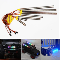 RC Car Accessories Drift LED Chassis Dazzle Light Lamps for 1/10 1/8 Trxs Trx4 TRX-4 D90 D110 Axial SCX10