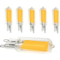 10 Pcs G9 LED Light Bulb 7W 9W 12W 15W 220V Glass Lamp Constant Power Light LED Lighting G9 G4 COB Bulbs Super Bright
