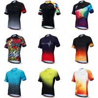 AliExpress Weimomonkey Cycling Jersey Men Bike Mountain Road MTB Shirt Top Summer Bicycle Racing Riding Clothing Uniform Clothes Jackets White Red