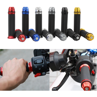 AliExpress PowerMotor Motorcycle Grips 7/8'' Brake Handle Handlebar Bar Grip Scooter Throttle for KTM Honda Kawasaki Yamaha BMW Dirt Bike Motocross